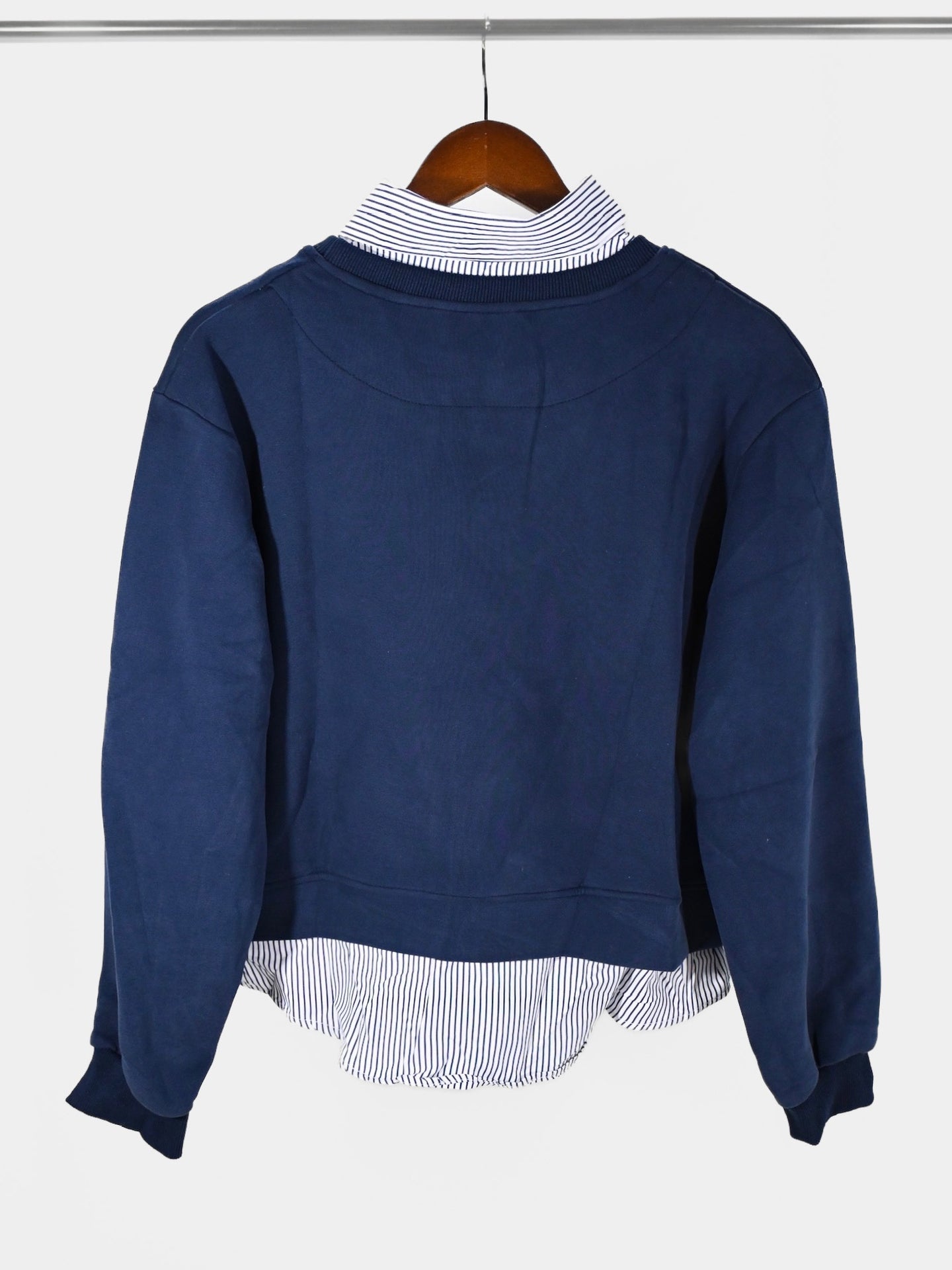 Women's Sweater in Navy (Comes in One Piece) - Simply